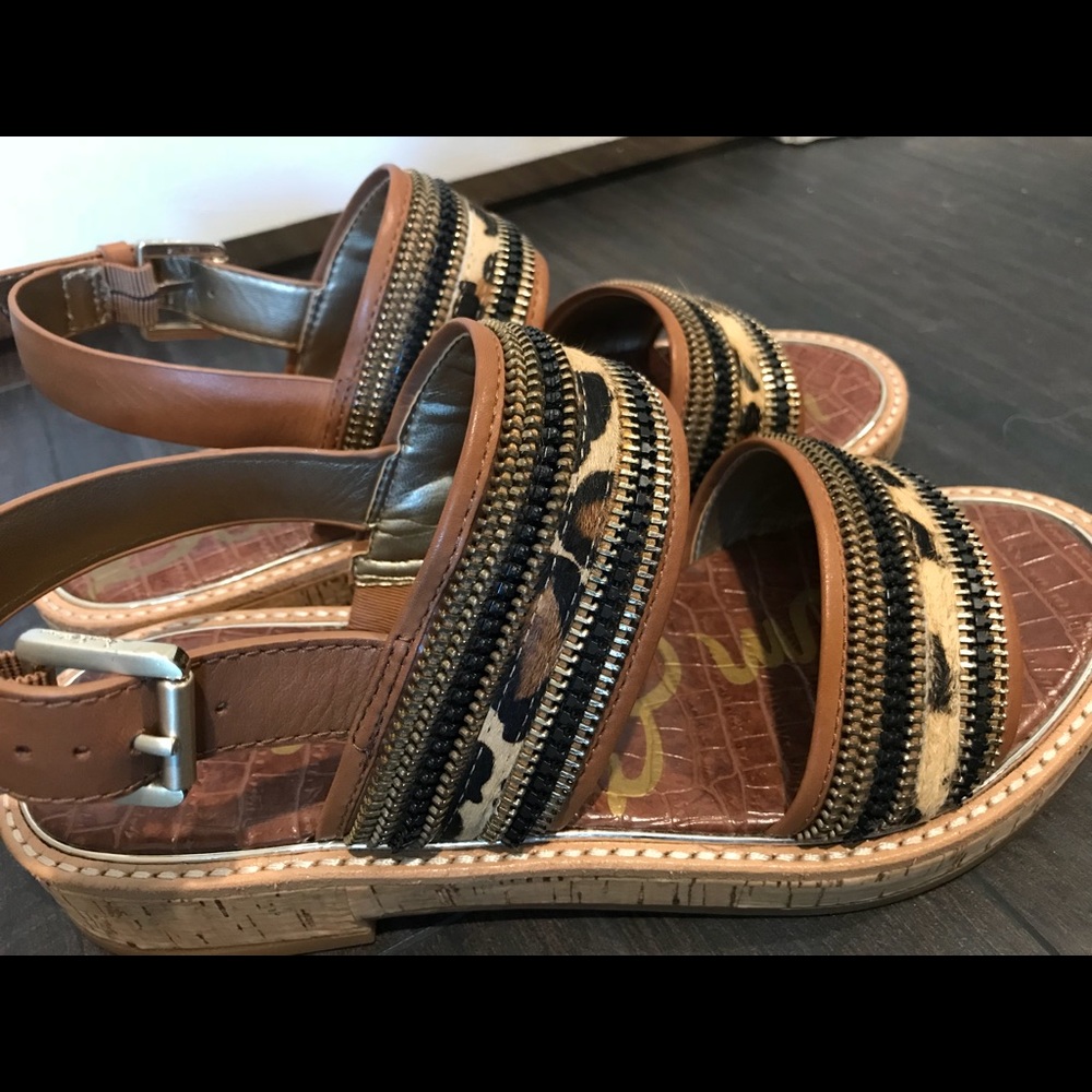Sam Edelman Leopard Sandals